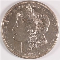 1921-D MORGAN SILVER DOLLAR, MS-65 WHITE, WOW! LOOK!