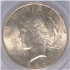 Image 2 : 1923 PEACE DOLLAR PCGS MS-63
