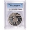 Image 1 : 1992 COLUMBUS COMMEN DOLLAR PCGS PR-69 DCAM