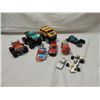 Image 1 : LOT 9 TOY CARS, TRUCKS, MOTORCYCLE