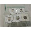 Image 2 : LOT 5 BUFFALO NICKELS VARIOUS YEARS