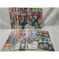 LOT 15 THE PUNISHER COMICS # 23-32
