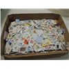 Image 1 : BOX LOT FOREIGN STAMPS ON PAPER HUNDREDS