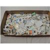 Image 1 : HUGE LOT 20TH CENTURY FOREIGN STAMPS ON PAPER