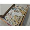 Image 2 : BOX LOT ALL FOREIGN POSTAGE STAMPS