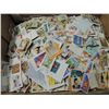 Image 2 : BOX LOT FOREIGN MIXTURE POSTAGE STAMPS