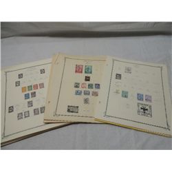 LOT 3 MOUNTED COLLECTIONS POSTAGE STAMPS