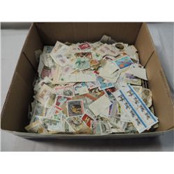 BIG BOX LOT POLAND MIXTURE 1960-70's POSTAGE STAMP