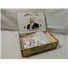 Image 1 : CIGAR BOX FULL FOREIGN POSTAGE STAMPS ON&OFF PAPER