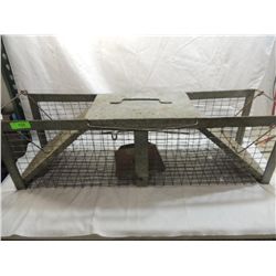 LARGE METAL LIVE TRAP 42"