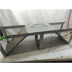 LARGE METAL LIVE TRAP