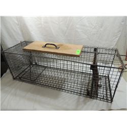 LARGE LIVE METAL TRAP