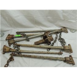 LOT 7 PEICE REESE STRAIGHT LINE FRAME AXLE.