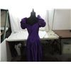 Image 2 : 80's STYLE WOMANS PROM BRIDESMAID DRESS PURPLE SZ9