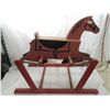 Image 1 : ANTIQUE WOODEN SPRING ROCKING WONDER HORSE