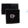 Image 1 : WOMANS RING GOLD TONE SZ 4 PURPLE STONE CZ