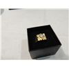 Image 1 : GOLD TONE RING SIZE 8 CZ
