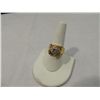 Image 2 : GOLD TONE RING SIZE 8 CZ