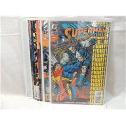 LOT 10 DC SUPERMAN COMICS MIXED RUNS/ISSUES