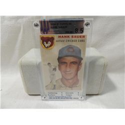 1954 SI TOPPS GRADED HANK SAUER