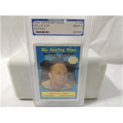2002 TOPPS ARCHIVES NELLIE FOX REPRINT