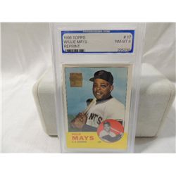 1996 TOPPS WILLIE MAYS REPRINT #17