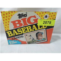 1989 TOPPS BIG BASEBALL CARDS BOX
