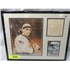 Image 1 : FRAMED BASEBALL LITHOGRAPH SHOELESS JOE JACKSON