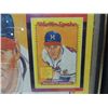 Image 2 : FRAMED WARREN SPAHN PUZZLE AND CARD.