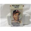 Image 1 : 1953 TOPPS #37 BASEBALL PLAYER CARD ED MATHEWS