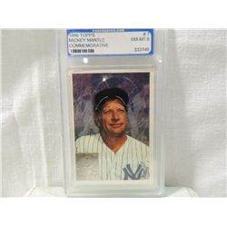 1996 TOPPS MICKEY MANTLE COMMEMORATIVE #7