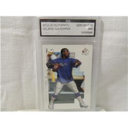 2000 GRADED DAUNTE CULPEPPER FOOTBALL CARD