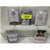 Image 2 : LOT 5 SPECIALITY FOOTBALL PLAYER CARDS.