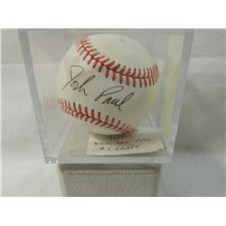RAWLINGS BASEBALL AUTOGRAPH JOSH PAUL NO COA