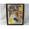 Image 1 : FRAMED DONRUSS CARL YASTRZEMSKI PUZZLE & CARD