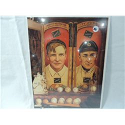 NEW BASEBALL PRINT NO. 11 CHRISTY AND TY