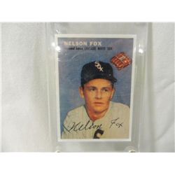 REPRINT 1953 WILSON WEINERS BASEBALL CARD FOX