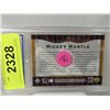 Image 2 : 2001 UD HALL OF FAMERS MICKEY MANTLE #61