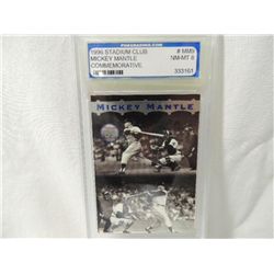 1996 STADIUM CLUB MICKEY MANTLE COMMEMORATIVE #MM9