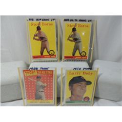 LOT 4 BASEBALL PLAYER CARDS IN SLEEVES