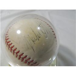 RAWLINGS BASEBALL AUTOGRAPH MIKE SCOTT NO COA