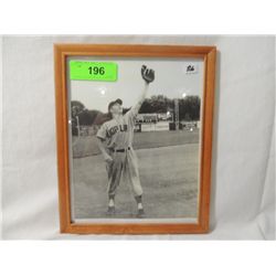 FRAMED MICKEY MANTLE PHOTO JOLIN MINERS