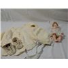 Image 1 : LOT VINTAGE DOLL & SWEATER SET