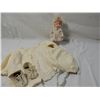 Image 2 : LOT VINTAGE DOLL & SWEATER SET