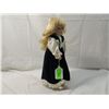 Image 2 : 15" ANCO PORCELAIN DOLL BLUE VELVET