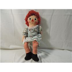 16" RAGGEDY ANN DOLL COMPLETE OUTFIT