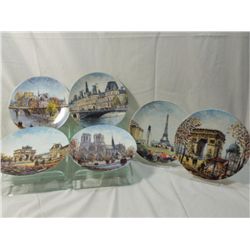 LOT 6 DARCEAU LIMOGES COLLECTORS PLATES LOUIS DALI