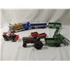 Image 1 : LOT 9 TOY TRACKERS, TRAIN, FARM EQUIPMENT