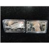 Image 3 : GERMAN SILVER 1 TROY OUNCE BISON BAR.