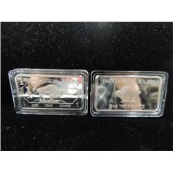 GERMAN SILVER 1 TROY OUNCE BISON BAR